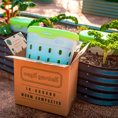 Vego Garden® In-Ground Worm Composter | Jackson & Perkins