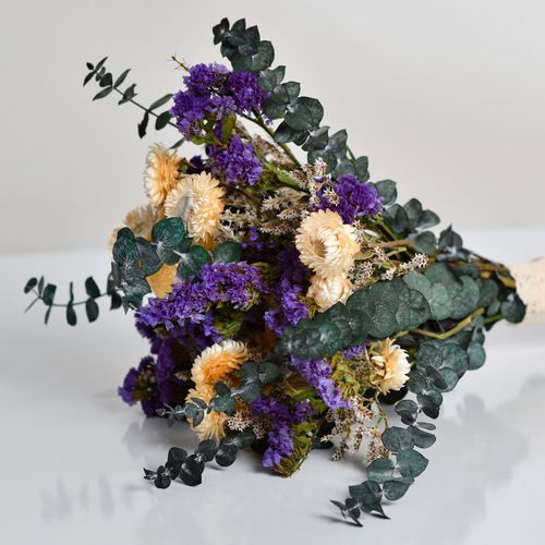 Moonstone Dried Floral Bouquet Image