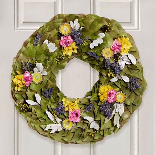 Summer Spritzer Floral Wreath Image