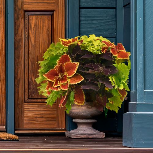 Blooming Block Amped Up MixMasters&trade; Coleus Mix Image