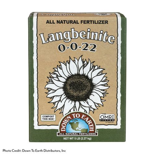 Down to Earth All Natural Langbeinite 5 lb. 0-0-22 Image
