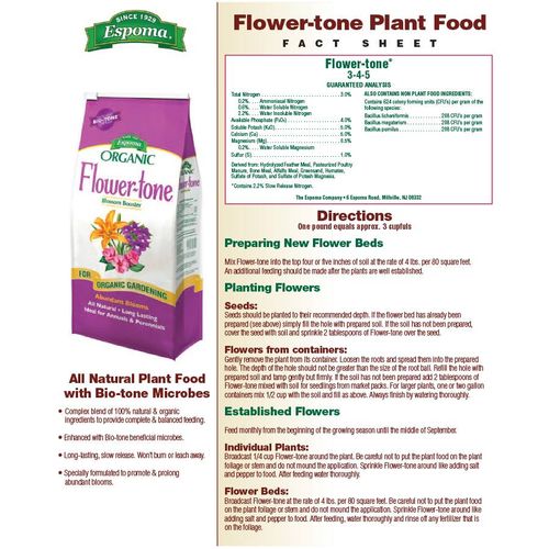 Espoma Organic&reg; Flower-tone&reg; Blossom Booster Image