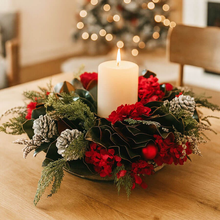 Holiday Cheer Christmas Centerpiece Image