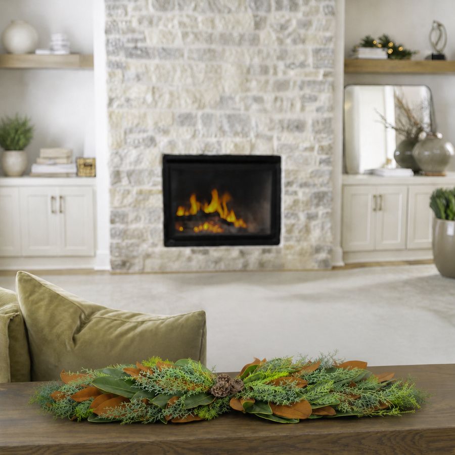 Fresh Bunches Fresh Magnolia Centerpiece Image