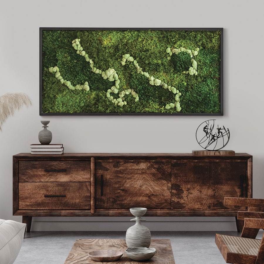 Preserved Moss Wall Art Image
