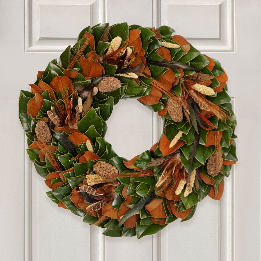Turkey Pheasant Wreath Image