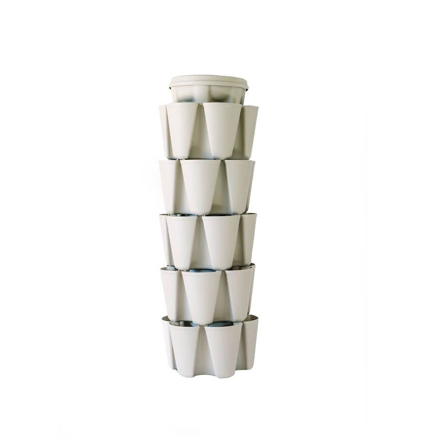 GreenStalk Vertical Garden Planter - 5 Tier Stone Original Image