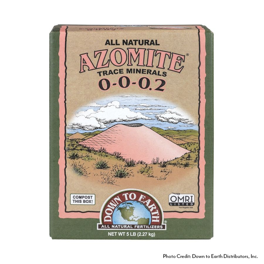 Down to Earth All Natural Azomite&reg; Slow Release Trace Minerals 5lb. 0-0-0.2 Image